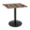 Holland Bar Stool Co 36" Tall In/Outdoor All-Season Table, 30" x 30" Square Rustic Top OD214-2236BWOD30SQRustic - alternate 1